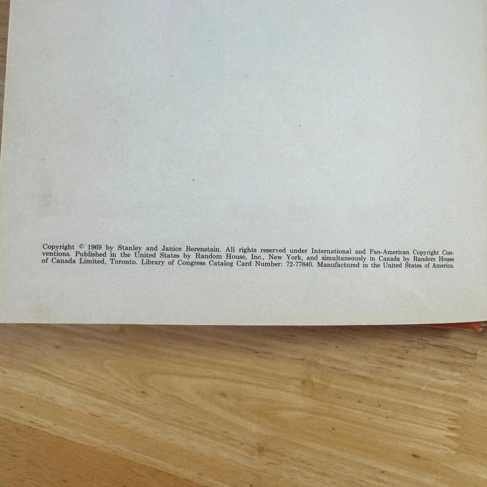 Bears on Wheels A‎ Bright and Early Book 1969 Stan and Jan Berenstain